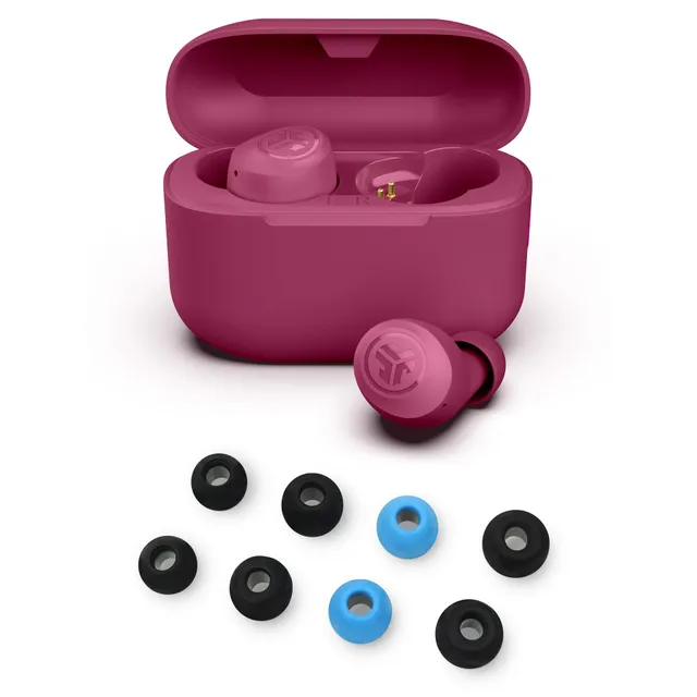 jlab-go-pop-dark-pink-y-almohadillas-cloud-foam-set-de-regalo image 1