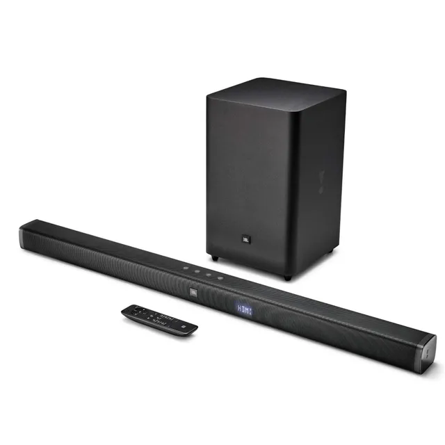 jbl-bar-2-1-soundbar-with-wireless-subwoofer-300w-black image 1