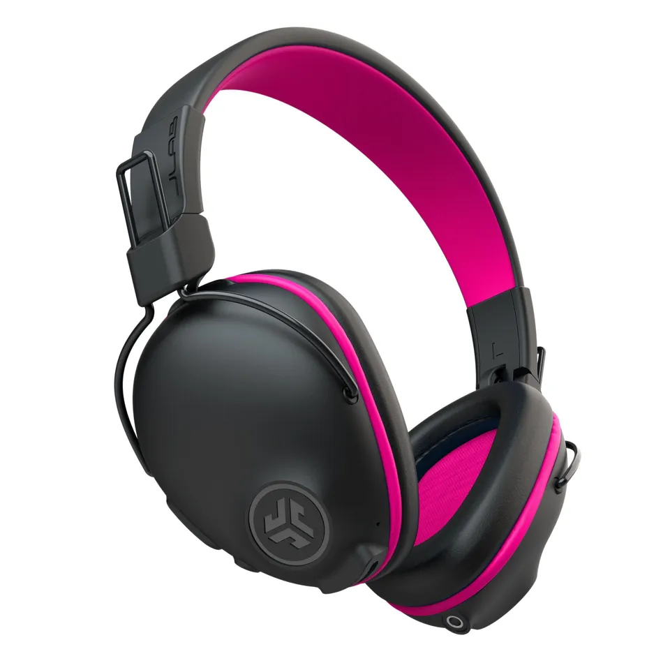 jlab-jbuddies-pro-wireless-over-ear-kids-headphones-pink image 1
