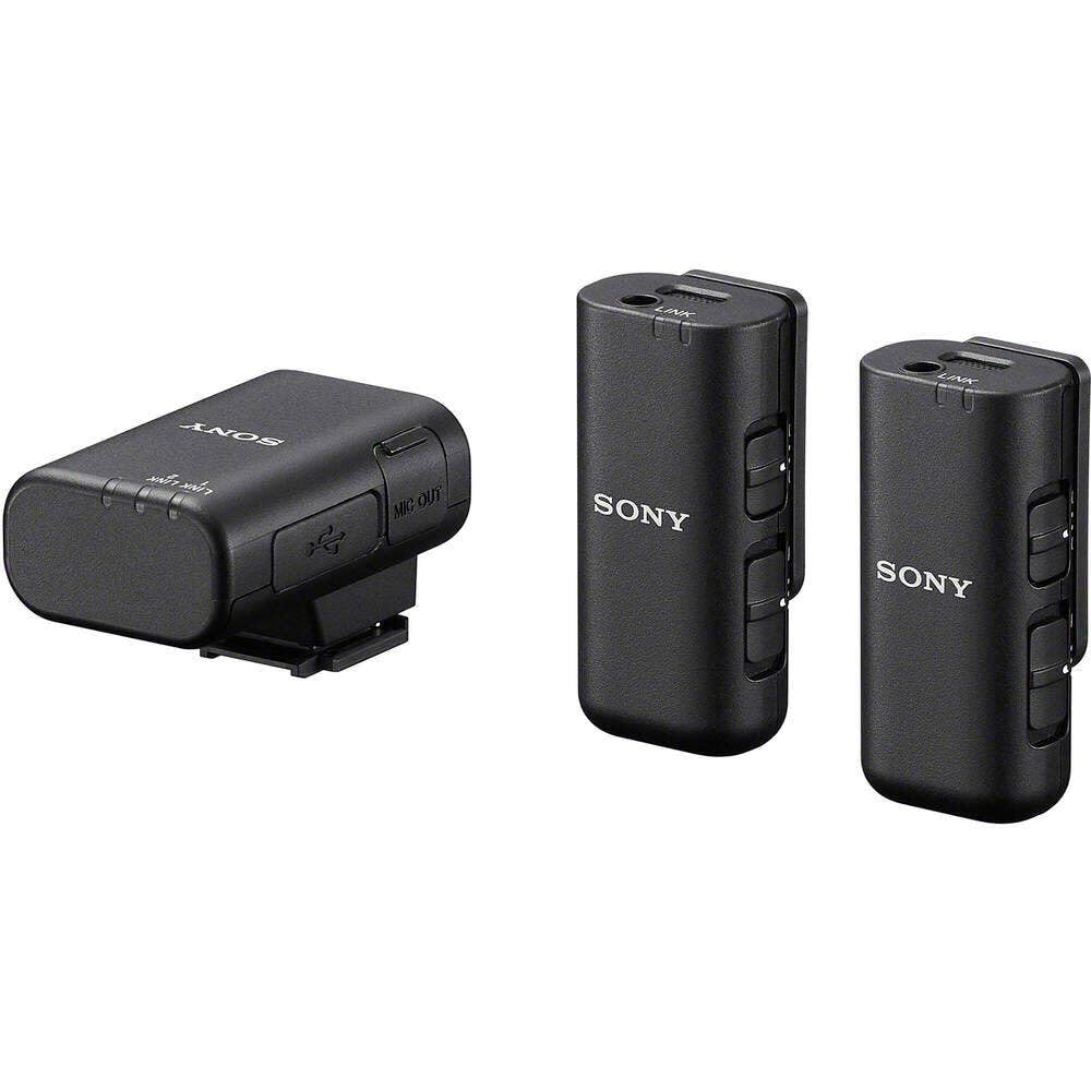 sony-ecm-w3-sistema-de-micr-fono-inal-mbrico-dual-con-estuche-de-carga-negro image 2