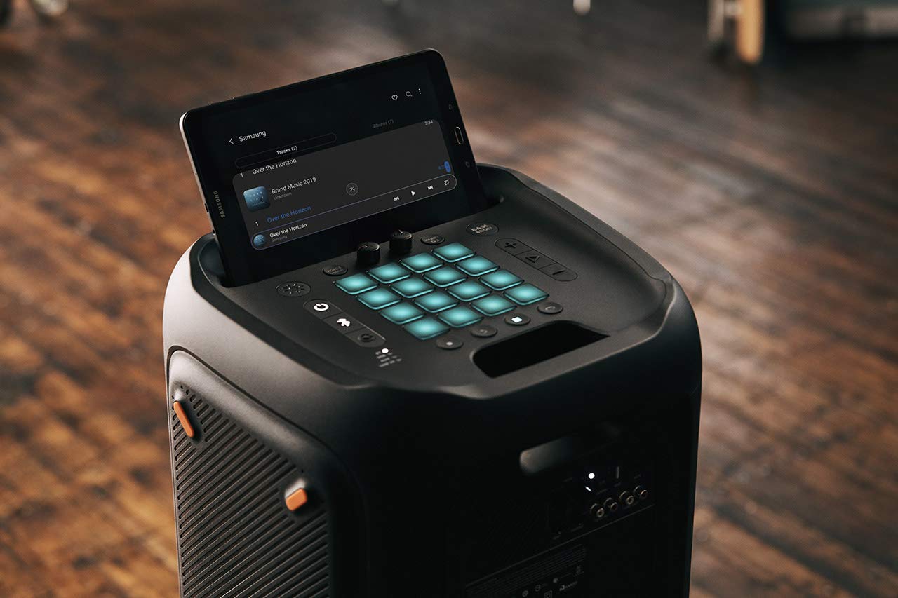 jbl-partybox-1000-altavoz-bluetooth-port-til-con-ruedas-efectos-de-luz-y-entrada image 4
