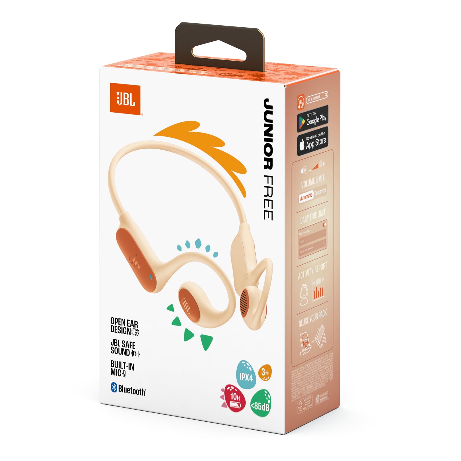 jbl-junior-free-auriculares-inal-mbricos-open-ear-para-ni-os-con-control-parenta image 7