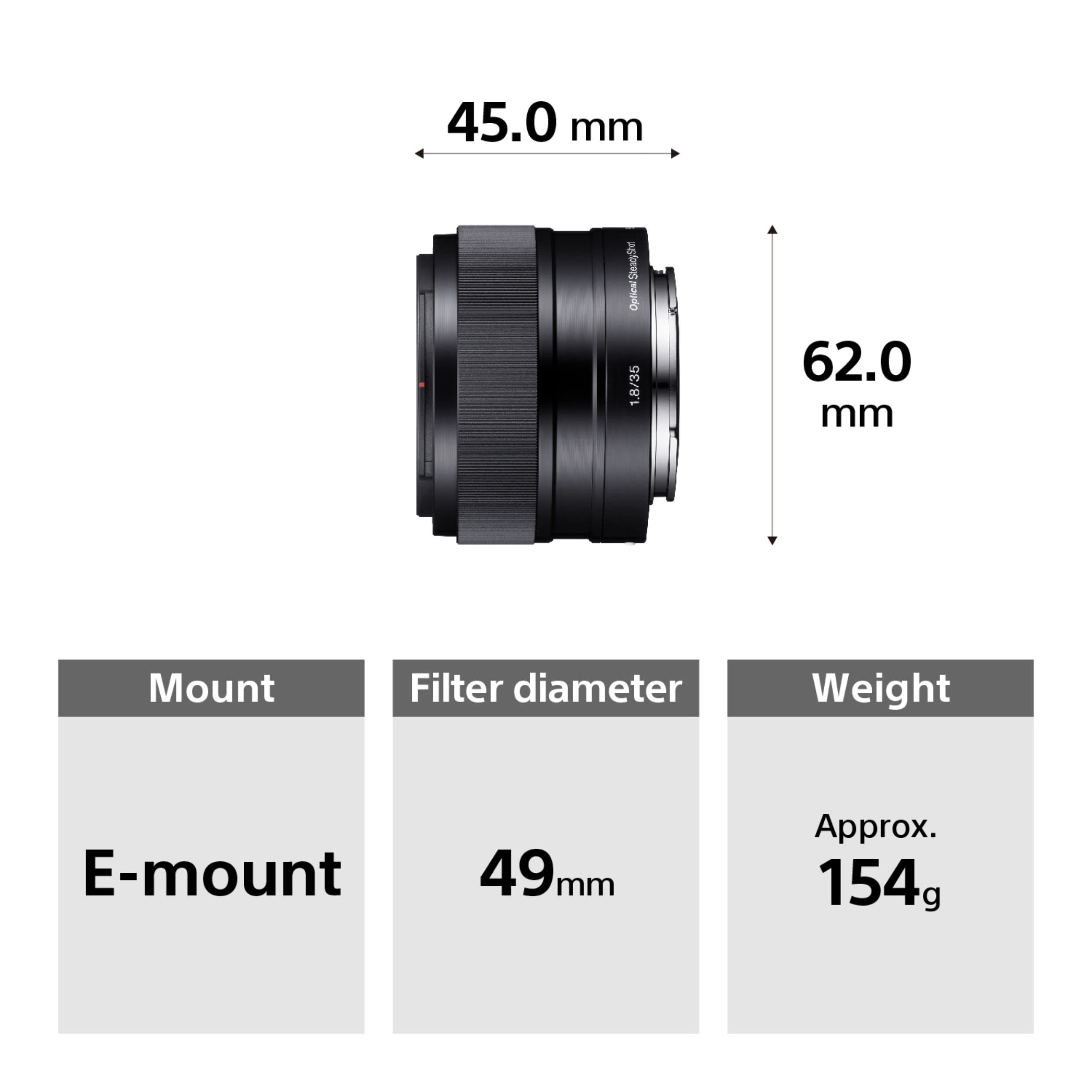 sony-sel35f18-objetivo-35mm-f-1-8-oss-para-aps-c-e-mount-con-estabilizaci-n-idea image 4