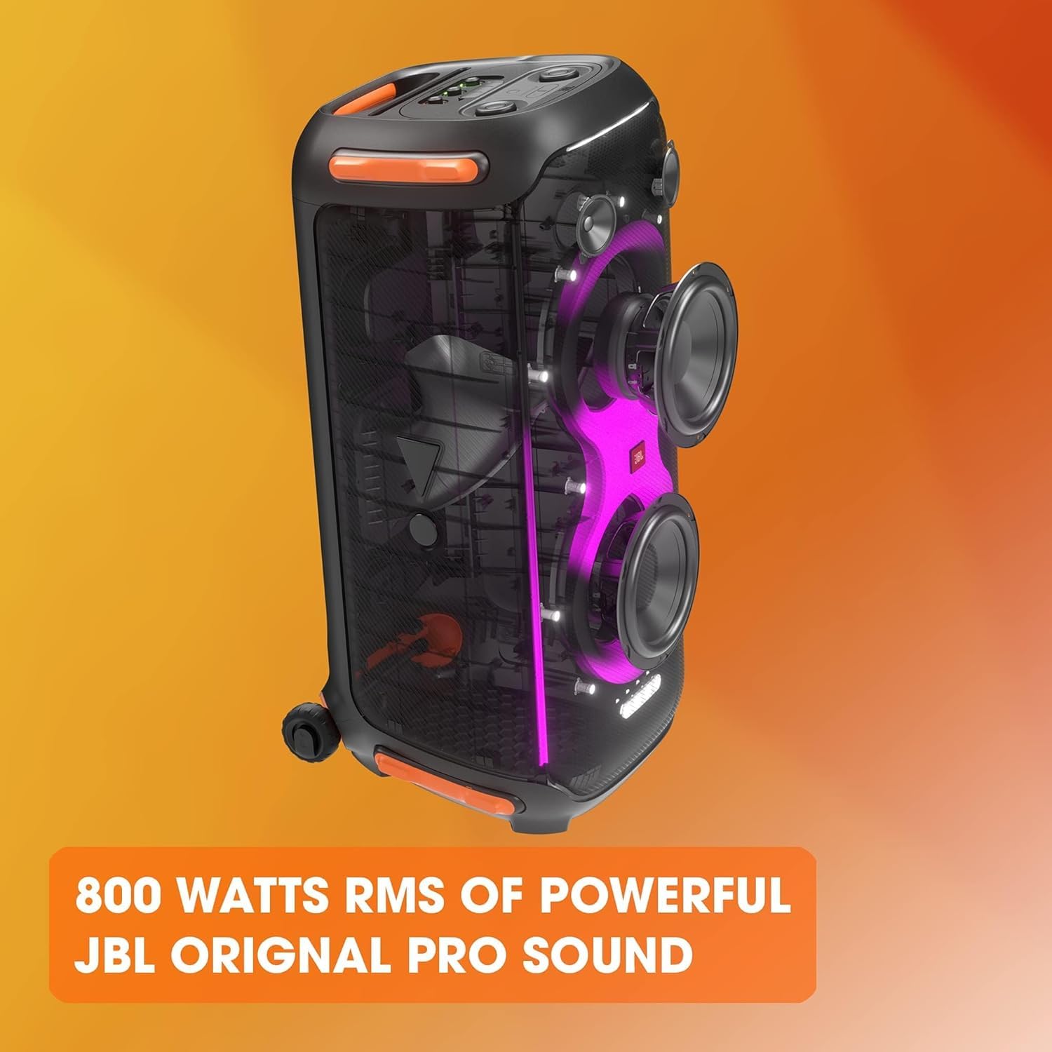 jbl-partybox-710-altavoz-bluetooth-800w-con-luces-ipx4-tws-karaoke-para-fiestas image 2