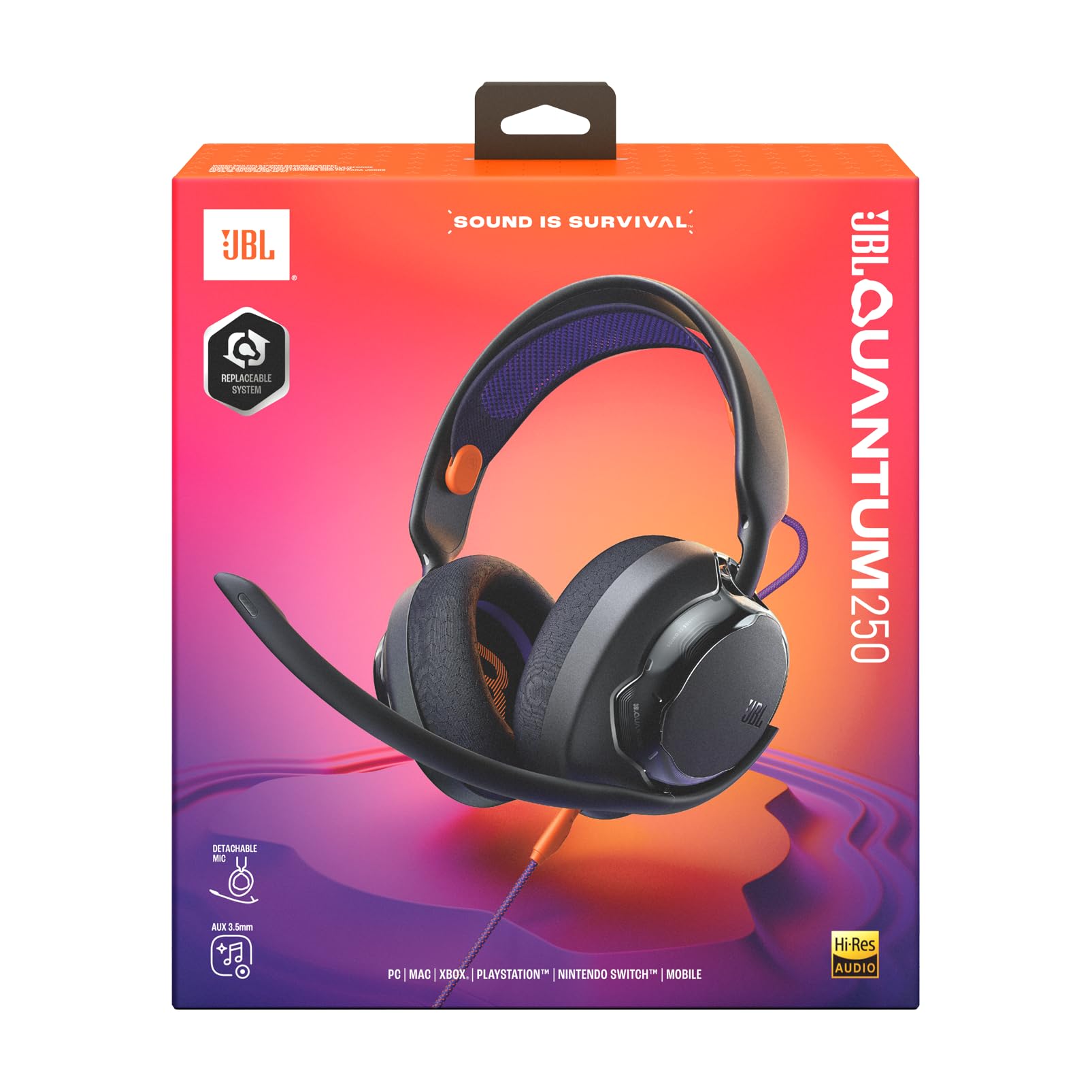 jbl-quantum-250-auriculares-gaming-con-cable-sonido-espacial-jbl image 7