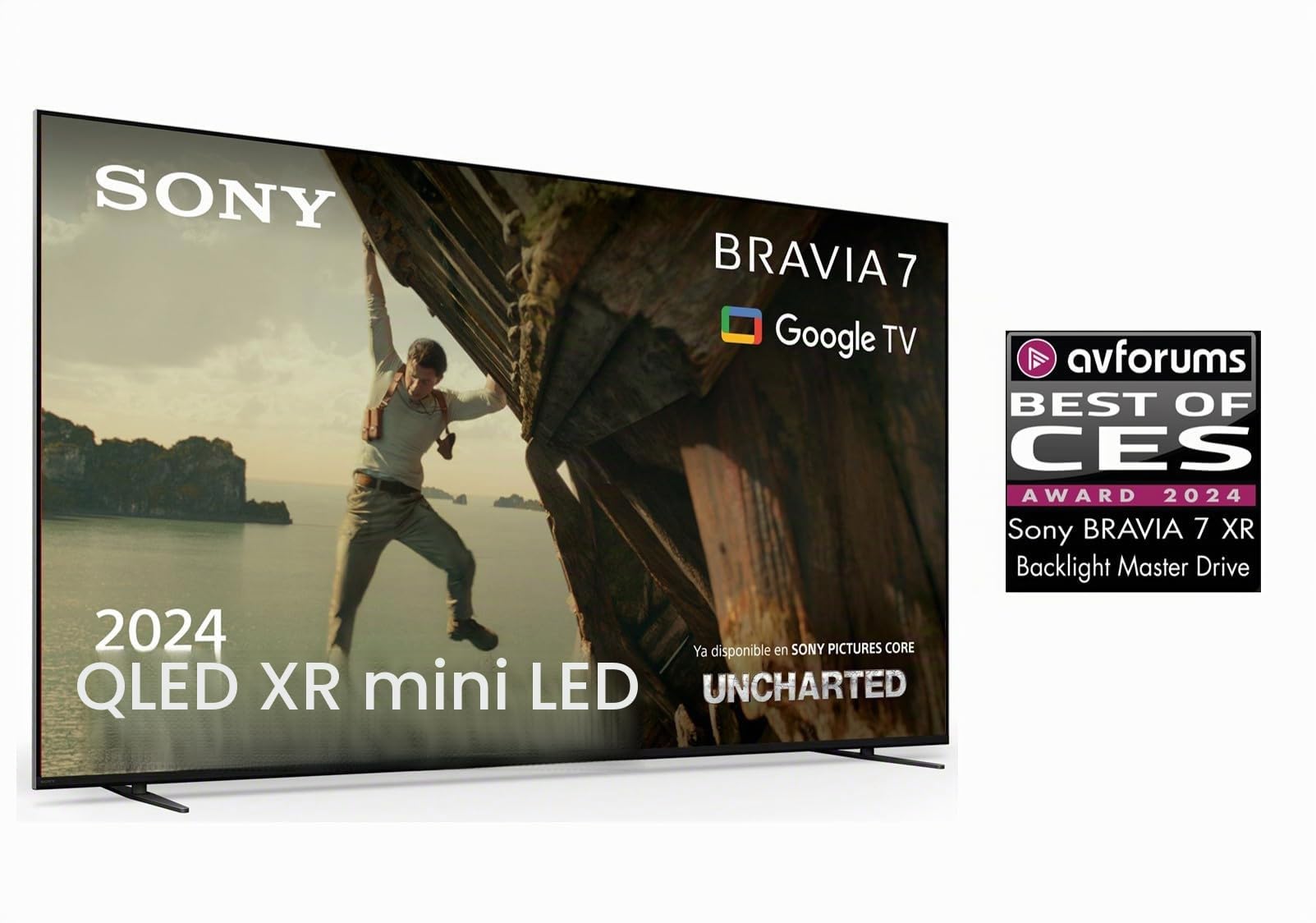 sony-bravia-7-qled-xr-mini-led-75-pulgadas-4k-hdr-google-tv-2024-procesador-cogn image 2