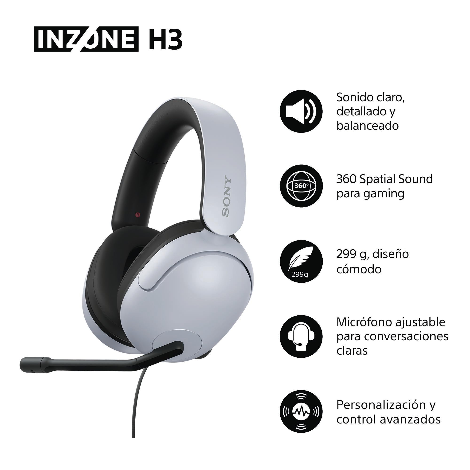 sony-inzone-h3-gaming-headset-with-360-spatial-sound-pc-ps5-white image 2