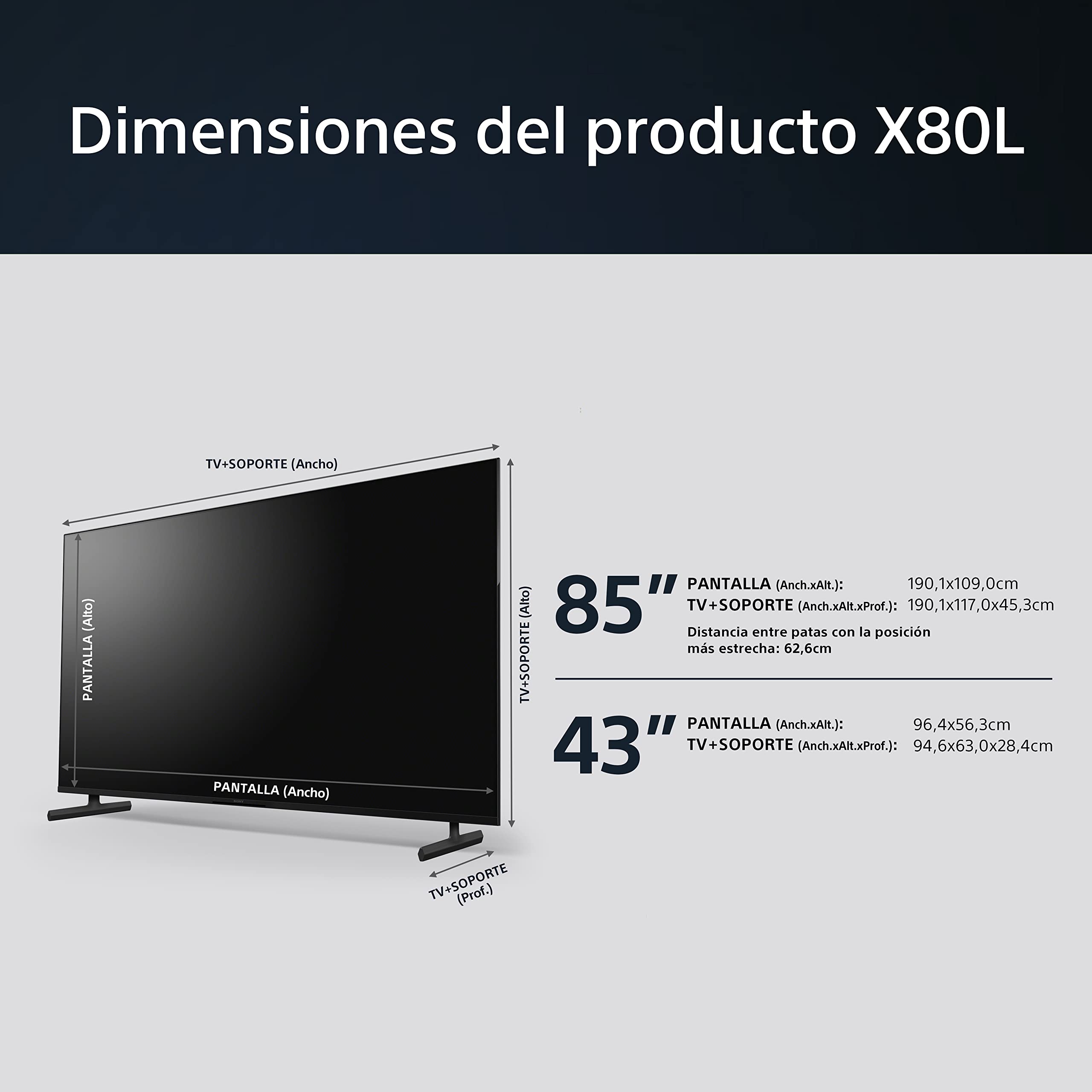sony-bravia-kd85x80l-smart-tv-85-4k-hdr-con-google-tv-procesador-x1-y-eco-dashbo image 6