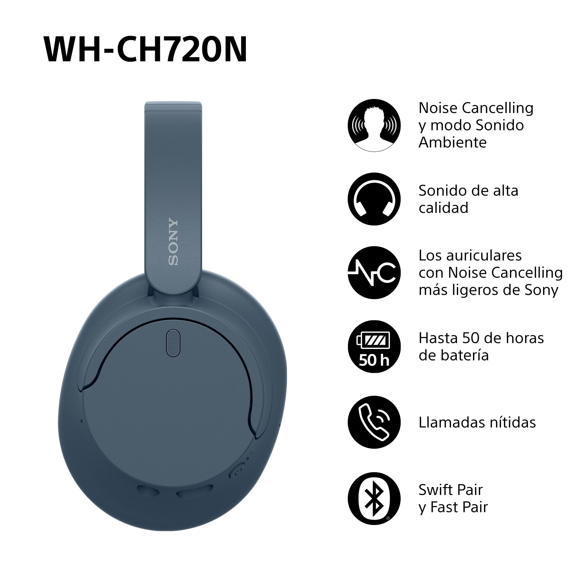 sony-wh-ch720n-auriculares-inal-mbricos-con-cancelaci-n-de-ruido-bluetooth-usb-c image 3