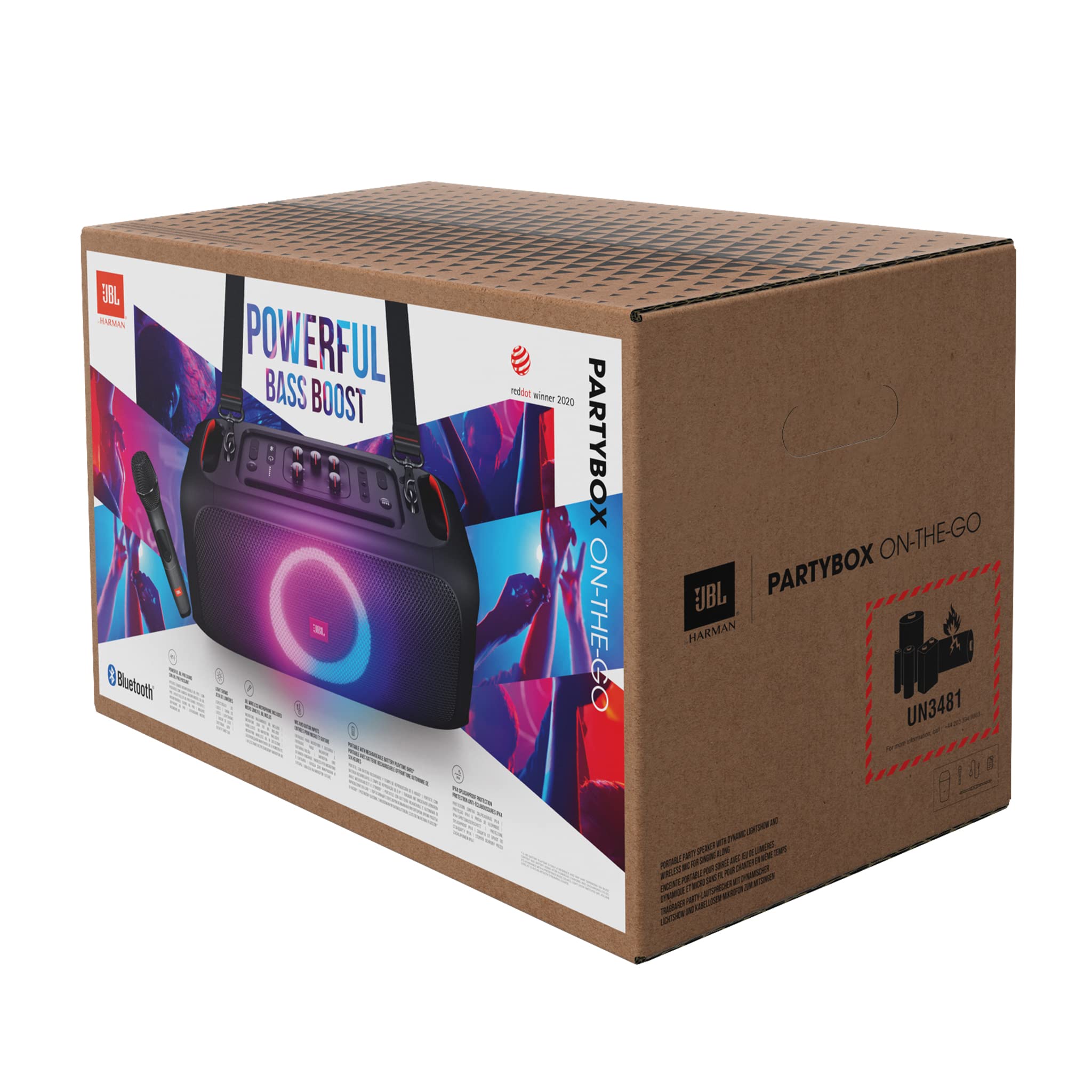 jbl-partybox-on-the-go-altavoz-port-til-bluetooth-100w-con-luces-y-micr-fono-ina image 6