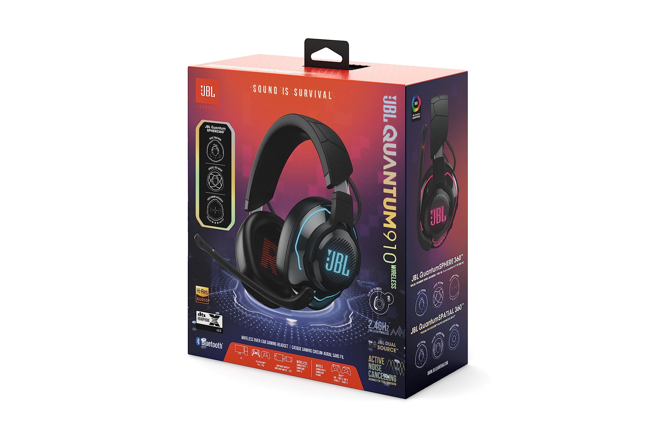 jbl-quantum-910-wireless-gaming-headset-with-head-tracking-7-1-surround-sound-bo image 5