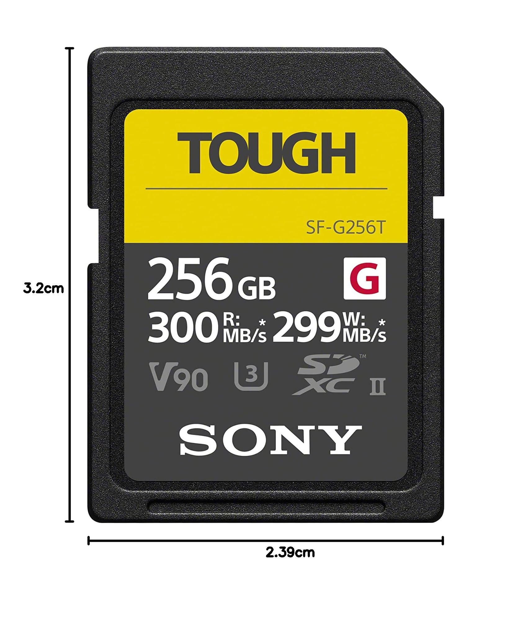 tarjeta-de-memoria-sony-tough-sf-g-256gb-uhs-ii-sf-g256t-resistente-y-ultrarr-pi image 4