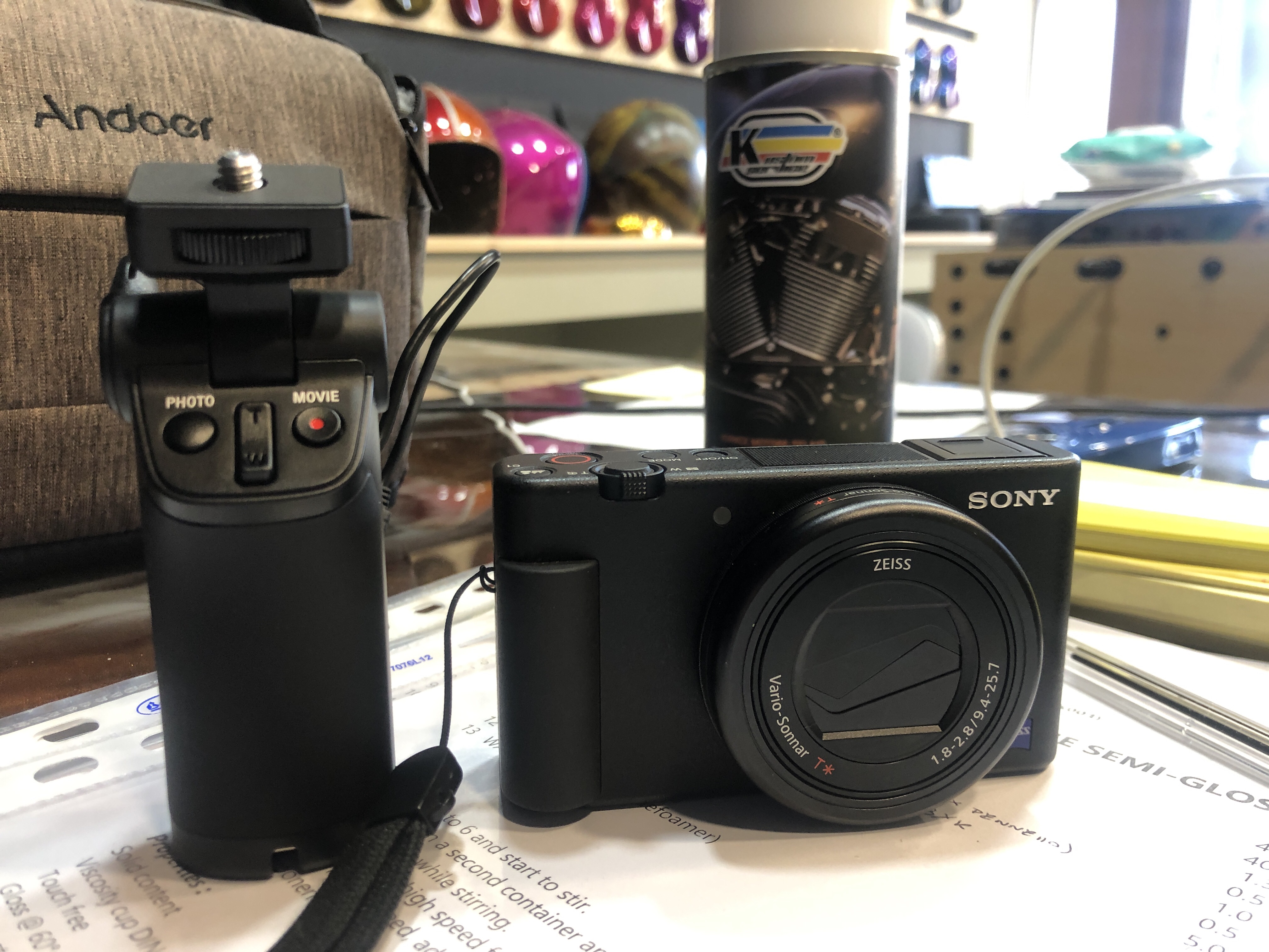 Muy útil para vlogging